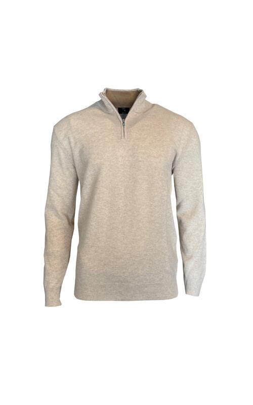 Stefano ½ Zip Natur XL 